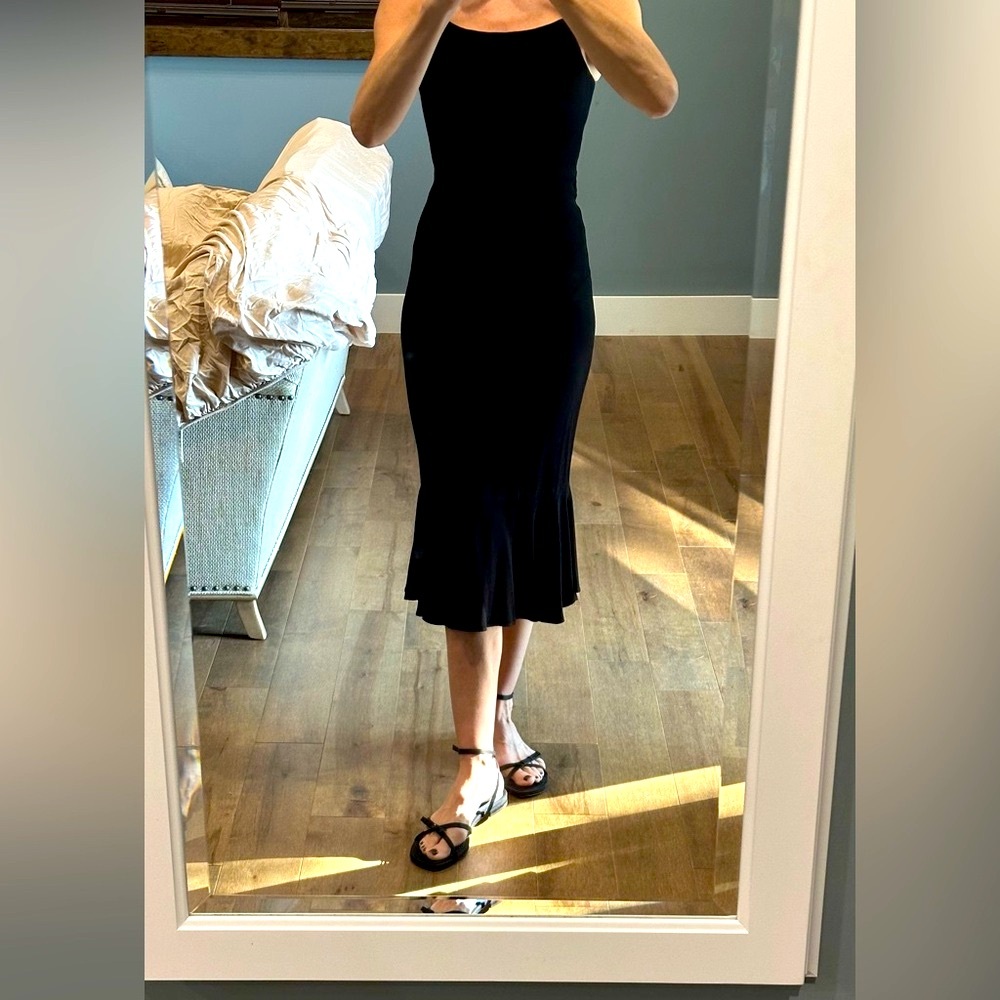 Reformation Elegant Black Dress Size 2